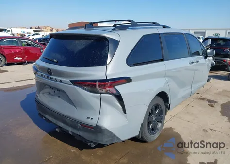 2025 Toyota Sienna Woodland Edition from USA, damaged, VIN 5TDCSKFC9SS191051